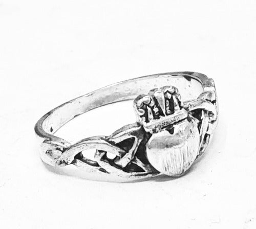 MyE Claddagh Celtic Knot Ring in Silver 3 Gr 0.6 Cm Art 1422 3