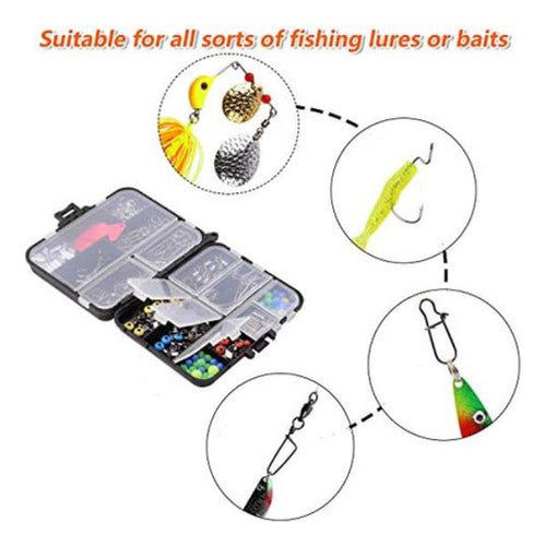 Shaddock Fishing Variety Kit with 300 Fishing Accessories 5