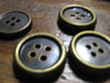 ANTIGUA CASA de BOTONES Metal-Like Button 18mm X 12 Units 0