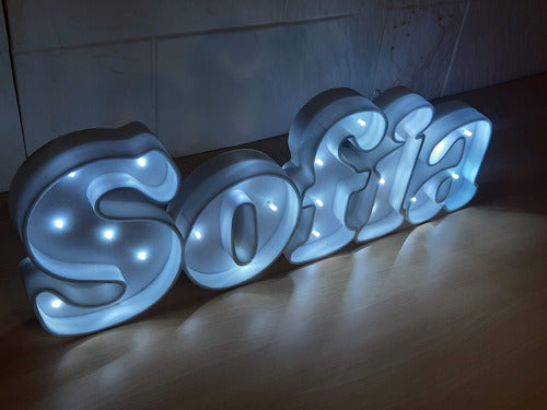 SIGMA LETREROS Personalized Illuminated Sign 3