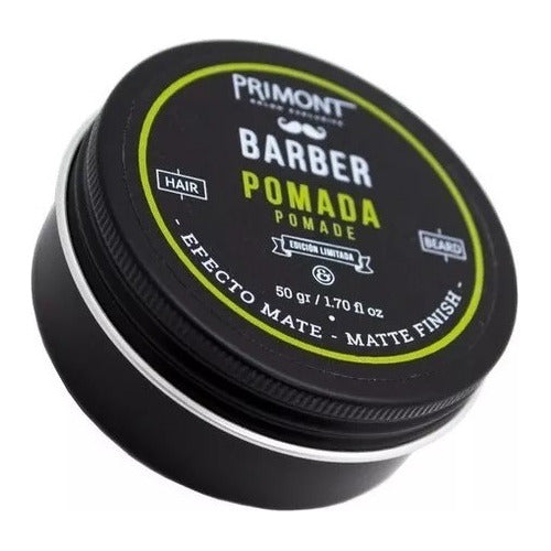 Pomada Kit Mate Y Serum Aceite Barber Cuidado Barba Primont 1