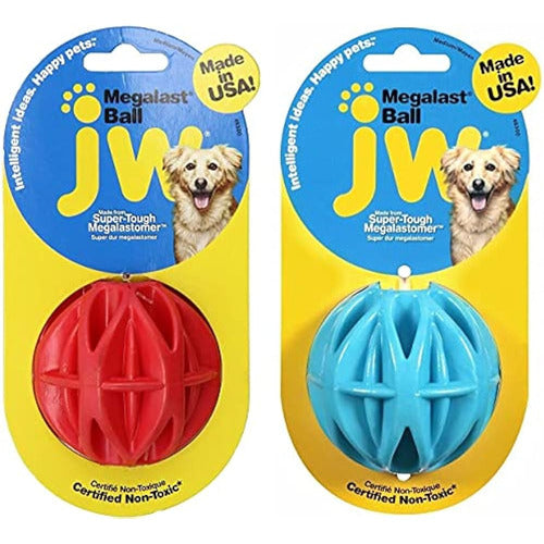 Juguete Para Perros Jw Pet Medium Megalast Ball, Paquete De 0