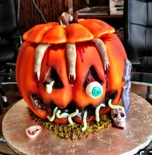 Delicias Lourdes Tortas Personales Halloween -- Pedidos Express! 1