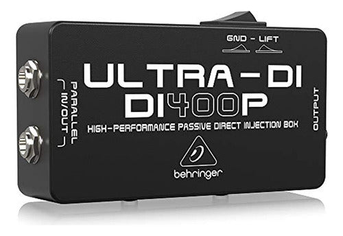 Behringer Ultra-DI DI400P High-Performance Passive DI-Box 1