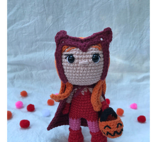 Wanda Amigurumi Hand-Knitted Doll Wanda Vision Scarlet Witch 2