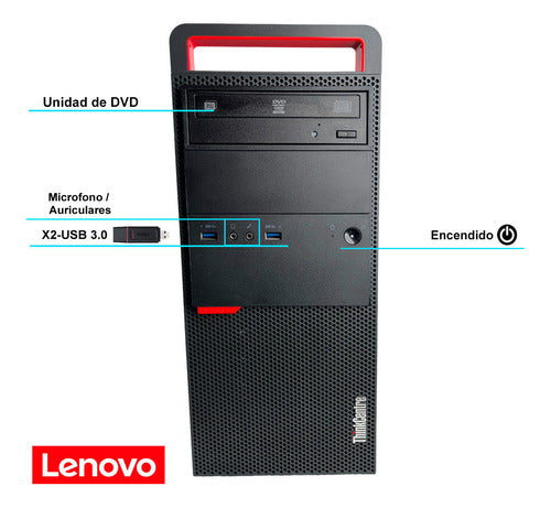 Pc Escritorio Lenovo Core I7-6ta 32gb Ram Ddr4 256gb Ssd 2