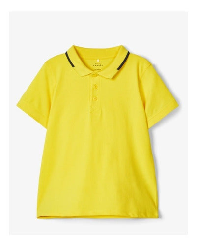 Name IT Remera Polo Manga Corta / Camiseta Polo Niños Empire Yellow 0