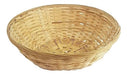 Wicker Round Bread Basket Set x6 Large Snacks Pantry 0