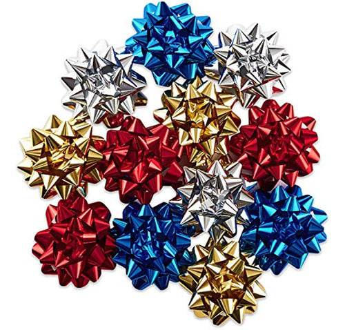 Hallmark Bright Metallic Gift Bows - 12 Pack 0