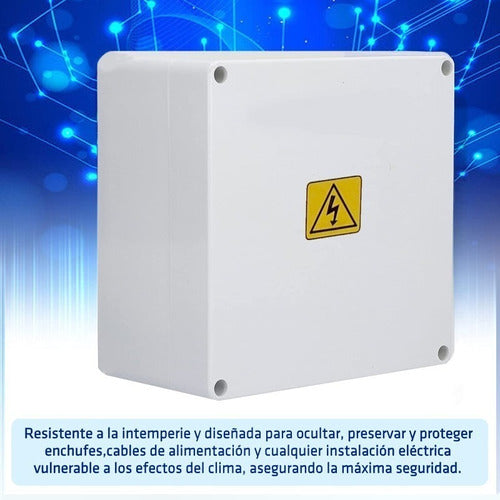 Caja Estanco Pvc Camaras Balun Electricidad 90x90x55 Pack 5 3