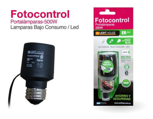 Light House Fotocontrol Fotocelula Led Light Socket 500w 1