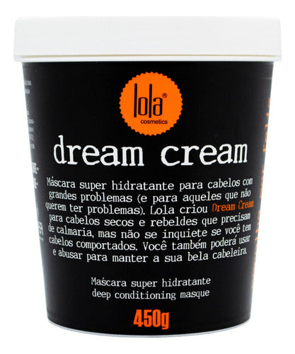 Lola Cosmetics Dream Cream Shampoo Hidratante + Máscara 450g 3