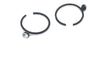 Zaphire Joyas Black Nose Piercing Hoop - Surgical Steel Pack of 40 1