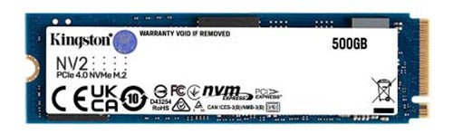 Kingston Nv2 Ssd Nvme 500gb Snv2s/500g Mtz 0