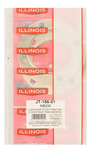 Illinois Turbo Compressor Gasket P/ Iveco Tector Attack 5.9 1