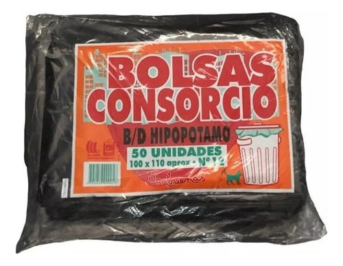 Sonbuenas Bolsa Residuos Negras Consorcio Resistentes 100x110 X50u 0