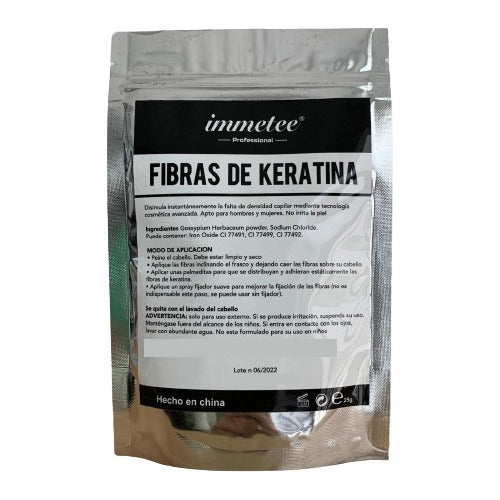 Immetee Hair Keratin Fibers Alopecia Powder 25g 0