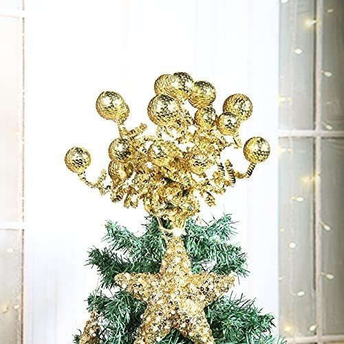 Zhanyigy Gold Christmas Tree Decoration - 6 Ramas De Decoracion Para Navidad Dorado 5