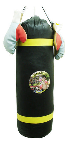 GUANTES BOX Bolsa Super 1.05 Mts Equipo Boxeo Ploppy.3 848003 2