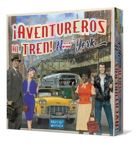 Juego Aventureros Al Tren New York Asmodee 0