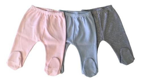 Planeta Lulu Pantalón Ranita Para Bebe Pie Cerrado Puro Algodón 4