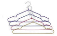 Generic Wire Clothes Hangers Covered Various Colors X 6 Pc 1