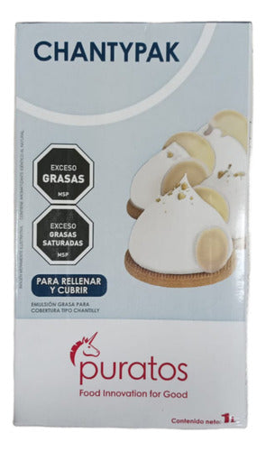 Crema Chantilly Chantypak Puratos 1 Ltr. Tpr 0