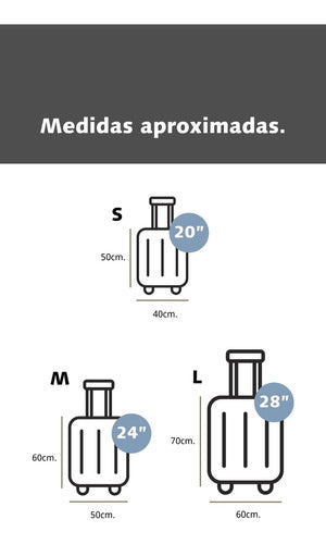 Mira Como Viajo Funda Para Valijas Caminito 1