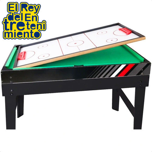 Futbolito 4en1 Ping Pong Billar Hockey Tejo Calidad - El Rey 2