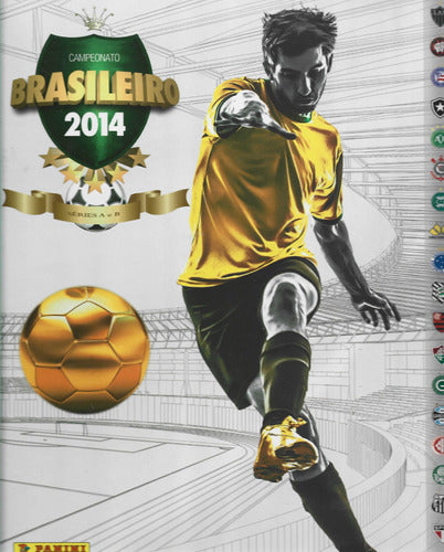 Álbum Campeonato Brasileiro 2014 Panini Capa Dura Completo 0