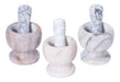 Marble Mortar and Pestle Set Assorted Colors 12