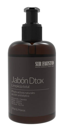 Jabón Líquido De Limpieza Facial Profunda Dtox Sir Fausto 0