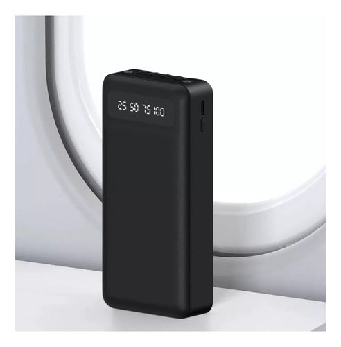 Power Bank 20000mah Portatil Universal Turbo Preto 3