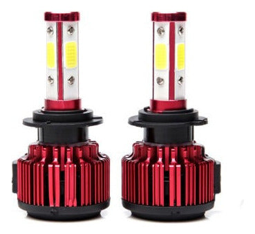 Autofather 4pcs H7 + H7 Combo Haz 688W Total 68800LM LED Kit 3