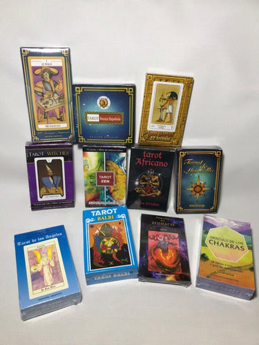 Industria Argentina Mazo De Cartas Tarot Witches 2