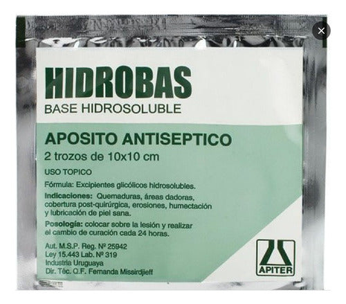 Hidrobas Wet Wipes Pack of 2 - 10x10 cm 0