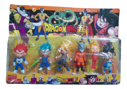 Blister Dragron Ball Z X6 Personajes 0