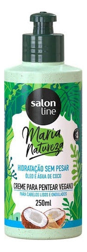 Salon Line Maria Natureza Smooth and Wavy Hair Styling Cream 1
