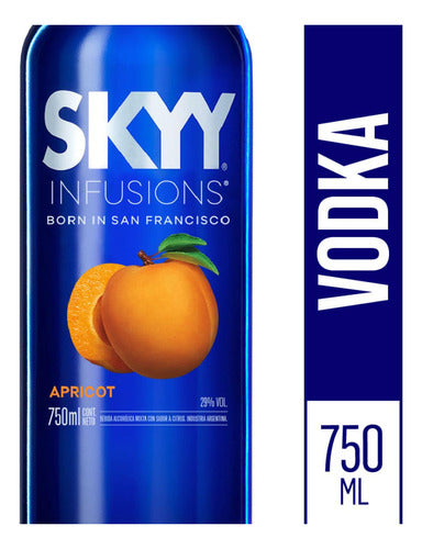 Vodka Skyy Apricot Infusions 750ml Imported FullEscabio 1