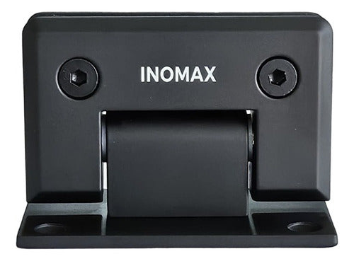 Inomax Bisagra P/ Mampara Pared-vidrio 90° Negra 0