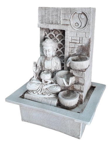 SC Medium Water Fountain Buddha Yin Yang Feng Shui Must-Have 2