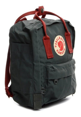 Fjallraven Kanken Classic Medium Blue Ox Red Premium 0