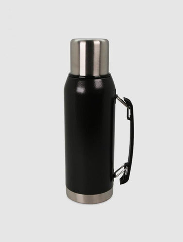 Stainless Termo 1.2L Stainless Steel with Cebador Cap and Handle 0