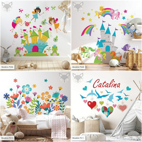 Little Dreamer Deco – Kids' Decorative Wall Stickers Model 41al50 Size A 2