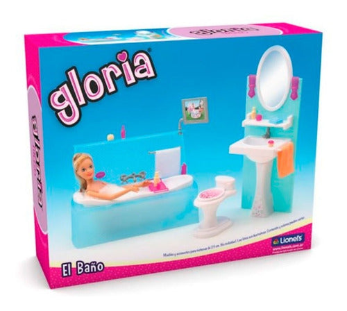 Gloria Set De Muebles P/ Muñecas El Baño 2820 Lioniel's 0