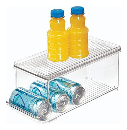 iDesign Soda Can Organizer for Refrigerator 3