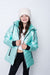 Girls' Waterproof Metallic Jacket with Hood 4