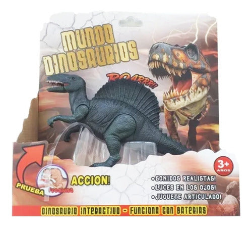 Articulated Dinosaur Toy with Light and Sound - Spinosarus 0
