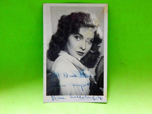 Gina Lolobrigida - Autografo Firmado - 2