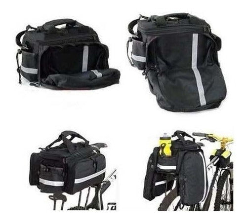 Expandable Cycling Bike Bag Pannier for Bikepacking 6